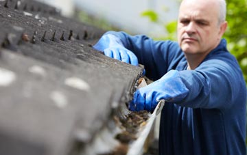 cleaning and inspecting Tal Y Llyn roofs